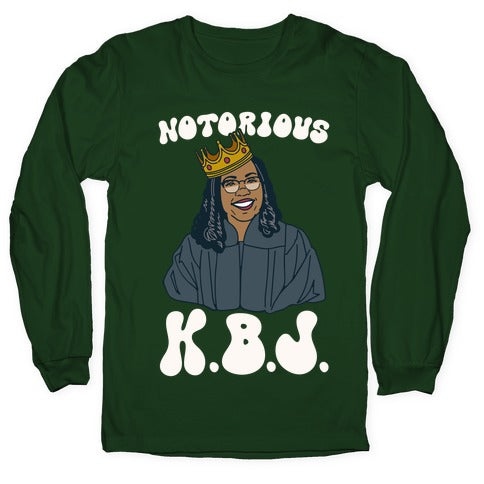 Notorious KBJ Ketanji Brown Jackson Longsleeve Tee